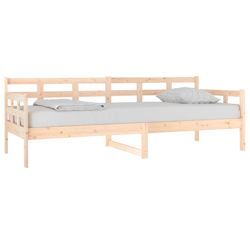 Vidaxl slaapbank massief grenenhout 80x200 cm