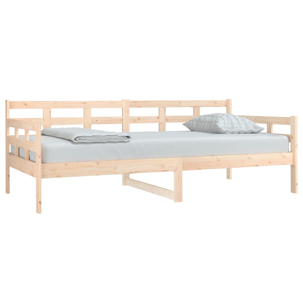 Vidaxl slaapbank massief grenenhout 90x190 cm