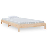 Vidaxl bed stapelbaar 80x200 cm massief grenenhout