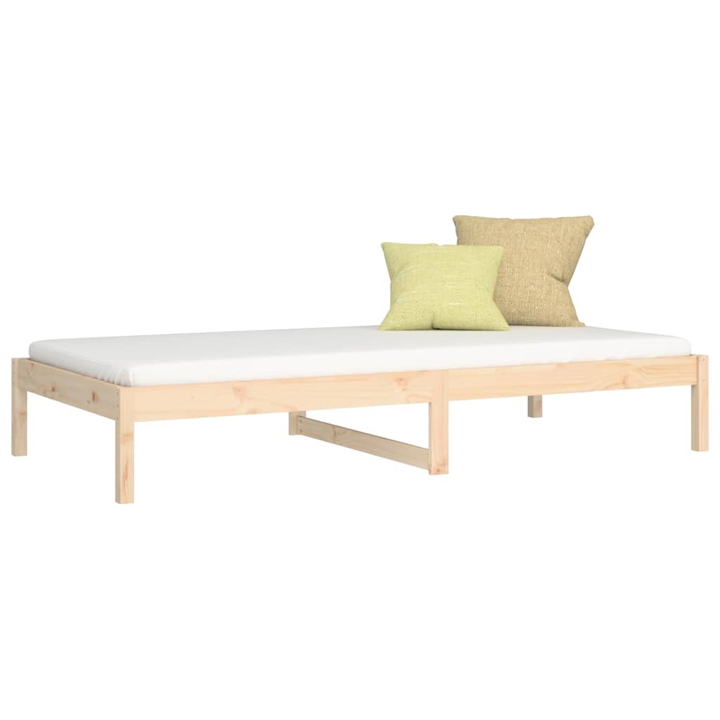 Vidaxl slaapbank zonder matras 90x200 cm massief grenenhout