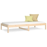 Vidaxl slaapbank 90x190 cm massief grenenhout
