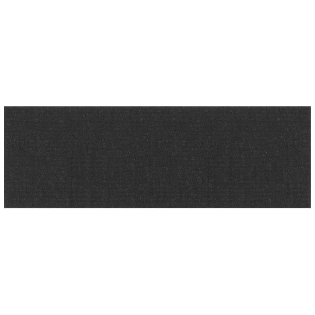 Panele ścienne vidaxl 12 St 3,24 m² 90x30 cm Black