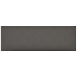 Vidaxl Wall panels 12 st 3.24 m² 90x30 cm artificial leather gray