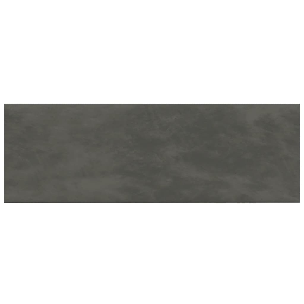 Nástěnné panely Vidaxl 12 ST 3,24 m² 90x30 cm Velvet Dark Grey