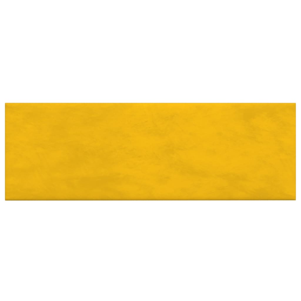 Pannelli a parete Vidaxl 12 ST 3,24 m² 90x30 cm Giallo