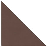 Vidaxl wandpanelen 12 st 0,54 m² 30x30 cm kunstleer bruin