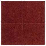 Paneles de pared Vidaxl 12 ST 1.08 m² 30x30 cm de tela vino rojo