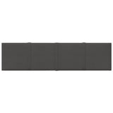 Vidaxl Wall panels 12 st 1.08 m² 60x15 cm fabric dark gray