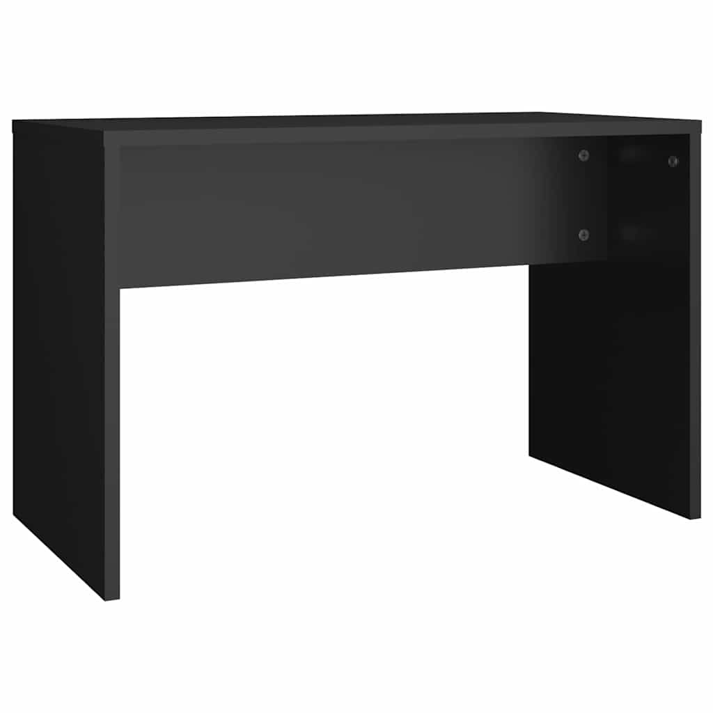 Vidaxl kaptafelkruk 70x35x45 cm bewerkt hout zwart