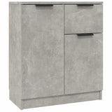 Vidaxl dressoir 60x30x70 cm bewerkt hout betongrijs