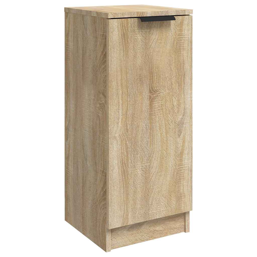 Vidaxl dressoir 30x30x70 cm bewerkt hout sonoma eikenkleurig