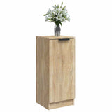 Vidaxl dressoir 30x30x70 cm bewerkt hout sonoma eikenkleurig