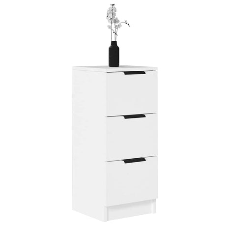 Vidaxl dressoir 30x30x70 cm bewerkt hout wit