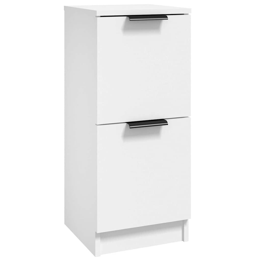 Vidaxl dressoir 30x30x70 cm bewerkt hout wit