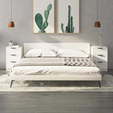 Vidaxl nachtkastjes 2 st 40x36x65 cm wit