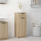 Vidaxl badkamerkast 32x33,5x90 cm bewerkt hout sonoma eikenkleurig