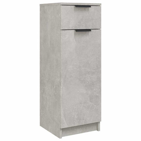 Vidaxl badkamerkast 32x34x90 cm bewerkt hout betongrijs