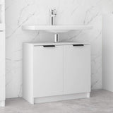 Vidaxl badkamerkast 64,5x33,5x59 cm bewerkt hout wit