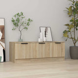 Vidaxl tv-meubel 102x35x36,5 cm bewerkt hout sonoma eikenkleurig