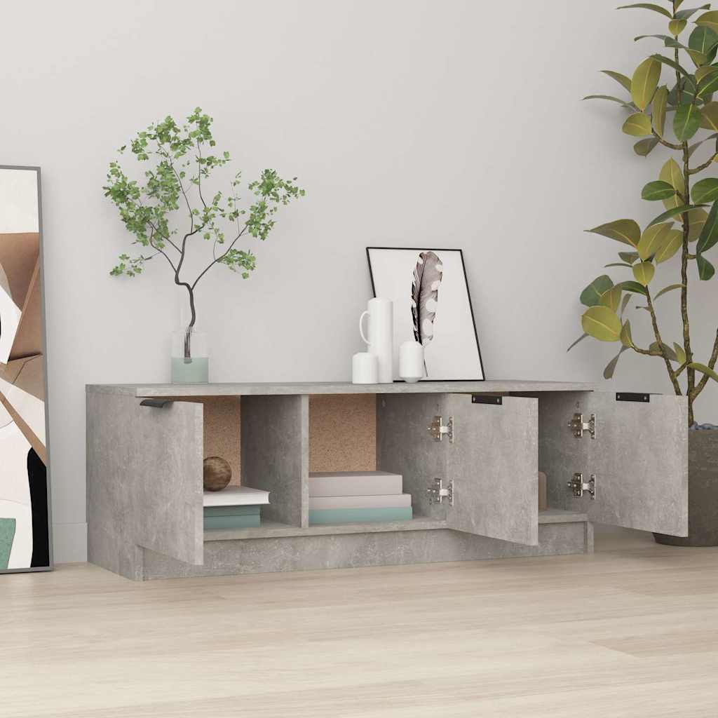 Vidaxl tv-meubel 102x35x36,5 cm bewerkt hout betongrijs