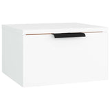 Vidaxl nachtkastjes wandgemonteerd 2 st 34x30x20 cm wit