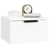 Vidaxl nachtkastjes wandgemonteerd 2 st 34x30x20 cm wit