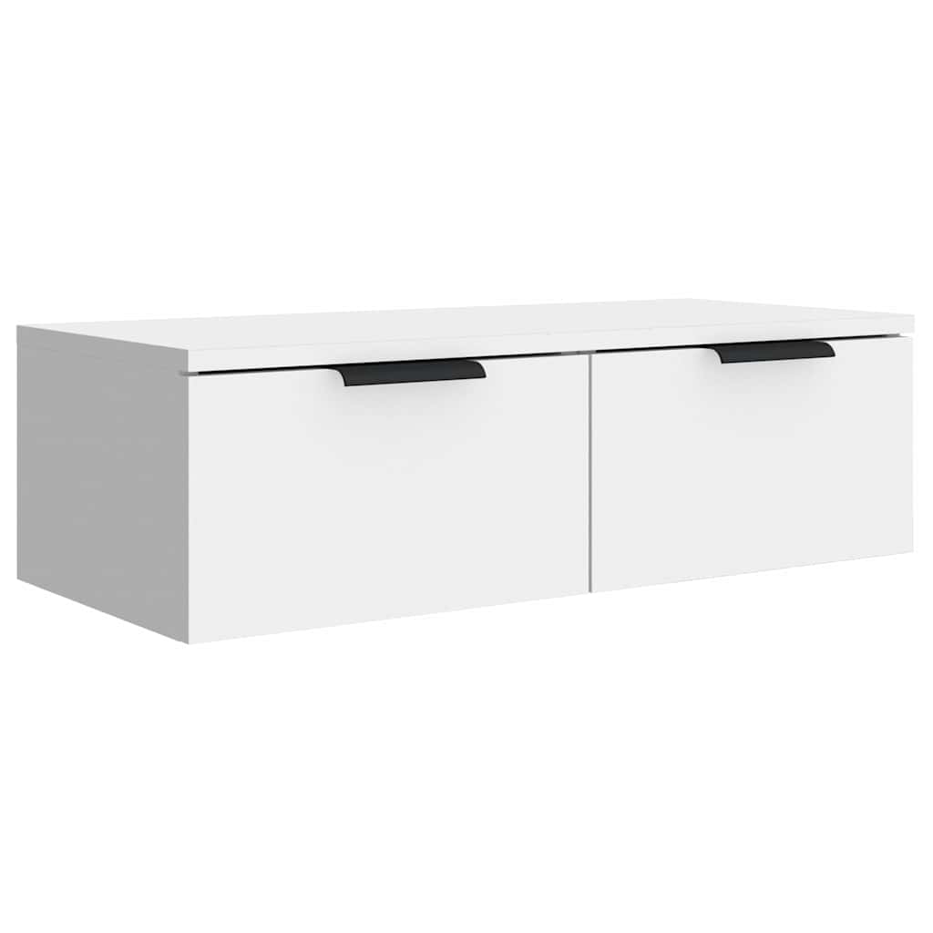 Vidaxl wandkast 68x30x20 cm bewerkt hout wit