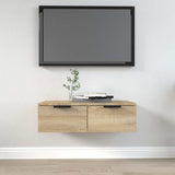 Vidaxl wandkast 68x30x20 cm bewerkt hout sonoma eikenkleurig