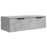 Vidaxl wandkast 68x30x20 cm bewerkt hout betongrijs
