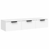 Vidaxl wandkast 102x30x20 cm bewerkt hout wit