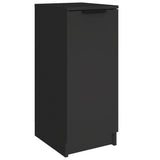 Vidaxl Shoe cabinet 30x35x70 cm Properted Wood Black