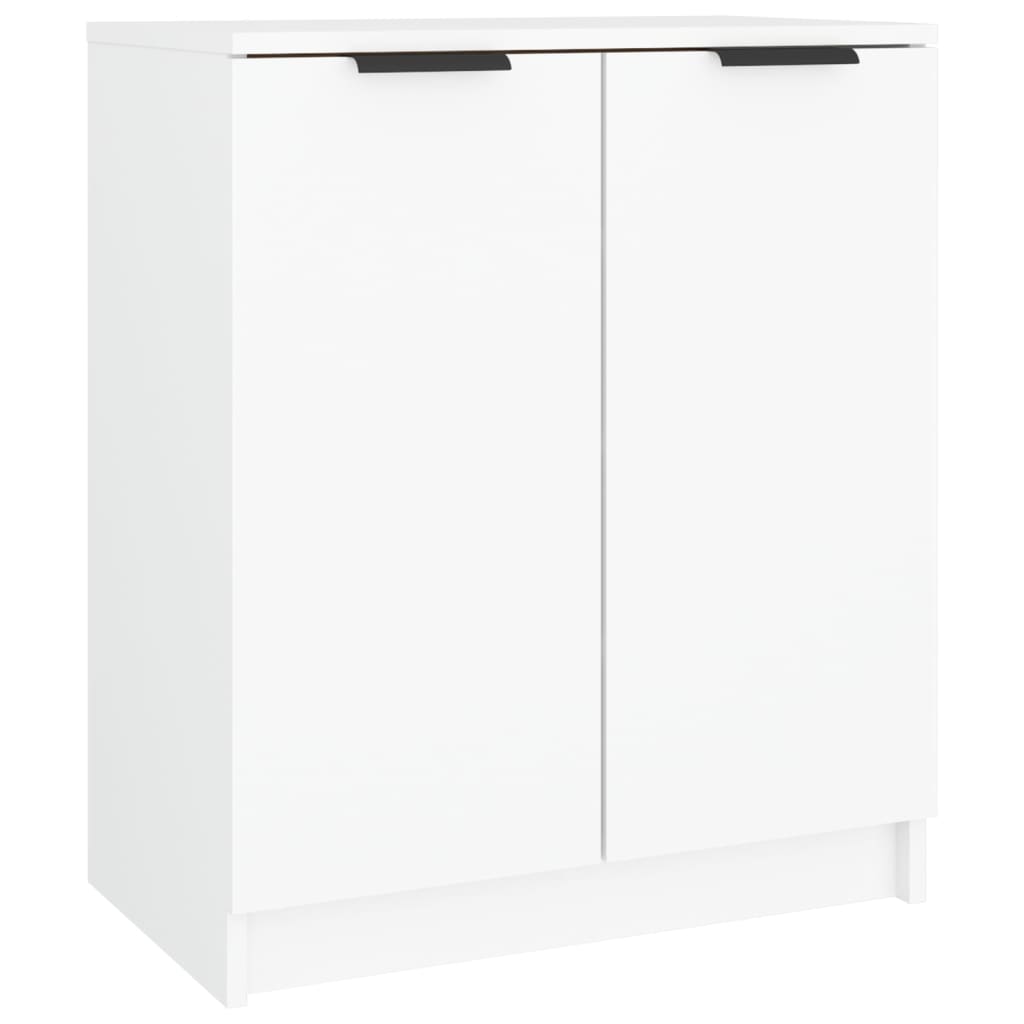 Vidaxl Shoe Cabinet 59x35x70 cm forarbejdet træhvide