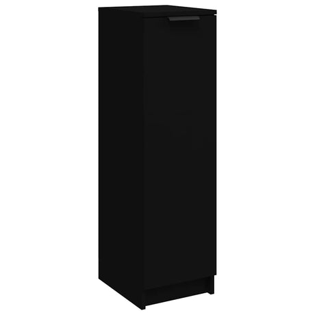 Vidaxl schoenenkast 30x35x100 cm bewerkt hout zwart