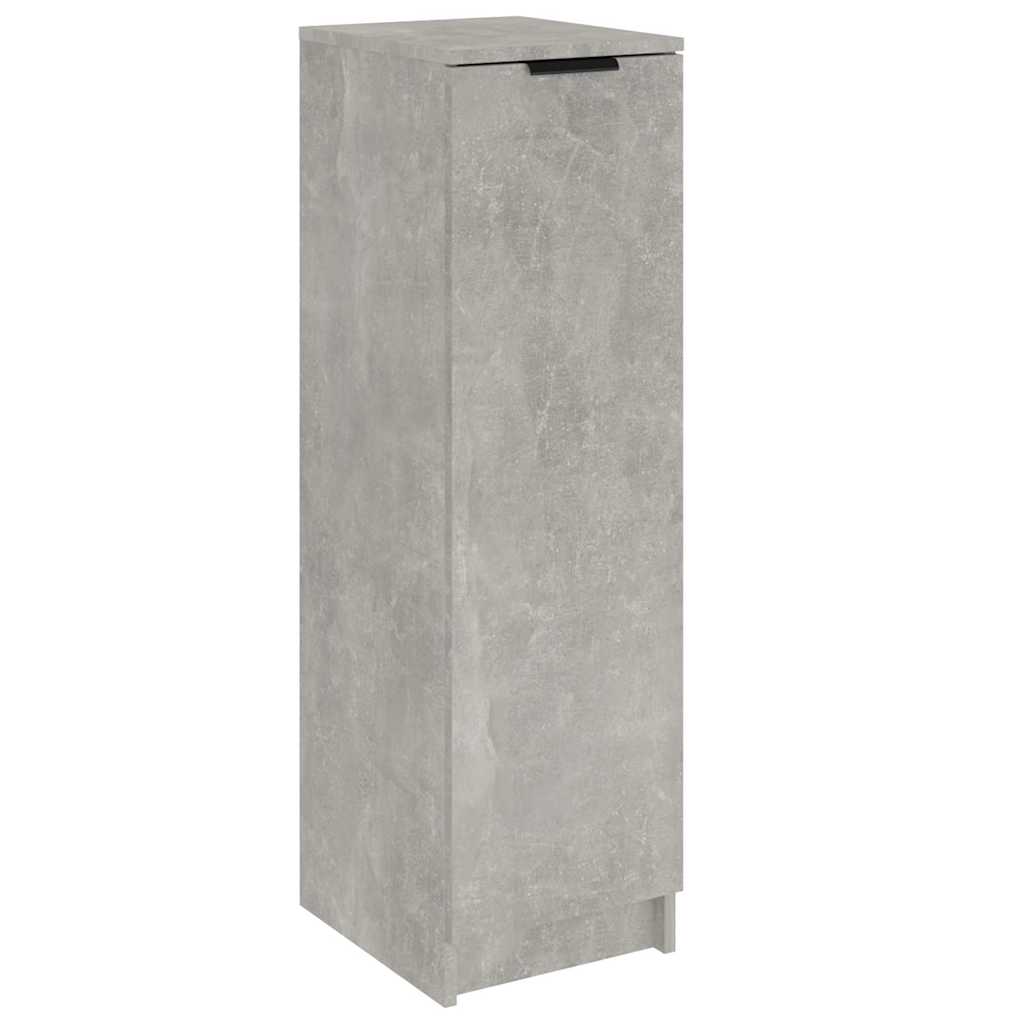 Vidaxl schoenenkast 30x35x100 cm bewerkt hout betongrijs