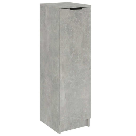 Vidaxl schoenenkast 30x35x100 cm bewerkt hout betongrijs