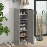 Vidaxl Shoe Cabinet 30x35x100 cm behandlet træbetonpris