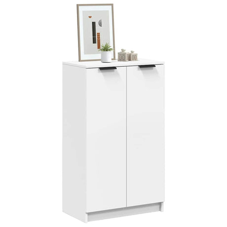 Vidaxl schoenenkast 59x35x100,5 cm bewerkt hout wit