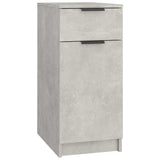 Vidaxl bureaukast 33,5x50x75 cm bewerkt hout betongrijs