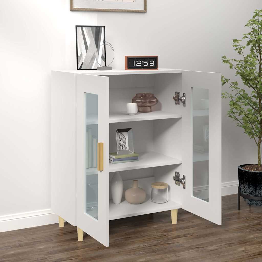 Vidaxl dressoir 69,5x34x90 cm bewerkt hout wit