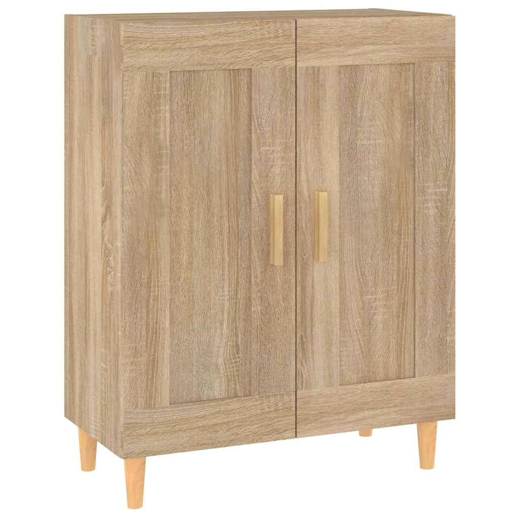 Vidaxl dressoir 69,5x34x90 cm bewerkt hout sonoma eikenkleurig