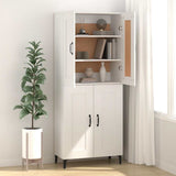 Vidaxl dressoir 69,5x34x90 cm bewerkt hout wit