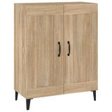 Vidaxl dressoir 69,5x34x90 cm bewerkt hout sonoma eikenkleurig