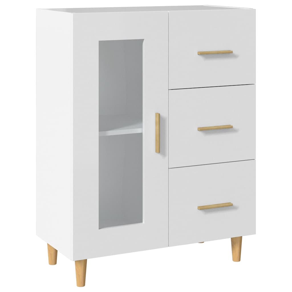 Vidaxl dressoir 69,5x34x90 cm bewerkt hout wit