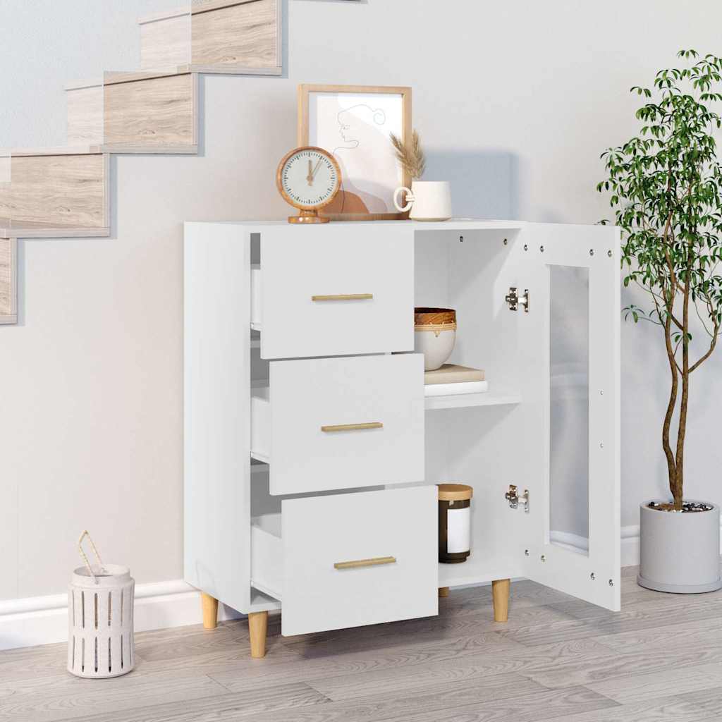 Vidaxl dressoir 69,5x34x90 cm bewerkt hout wit