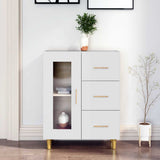 Vidaxl dressoir 69,5x34x90 cm bewerkt hout wit