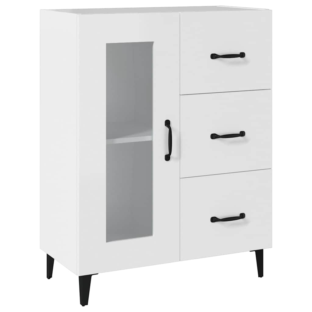 Vidaxl dressoir 69,5x34x90 cm bewerkt hout wit