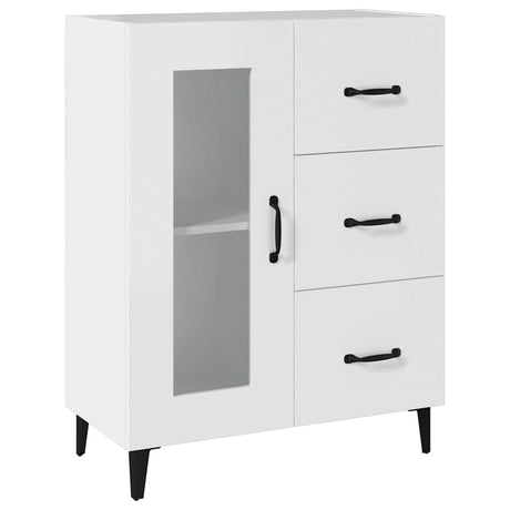 Vidaxl dressoir 69,5x34x90 cm bewerkt hout wit