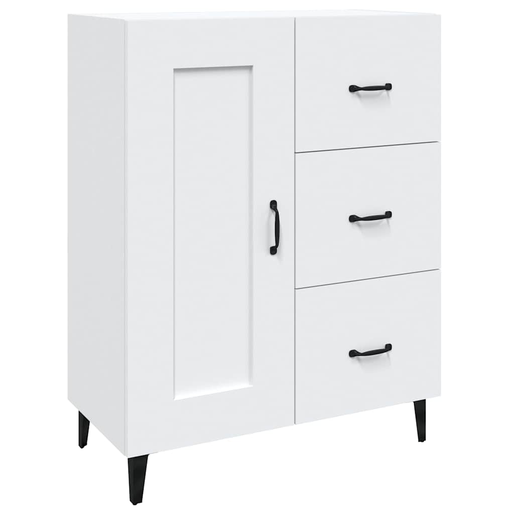 Vidaxl dressoir 69,5x34x90 cm bewerkt hout wit