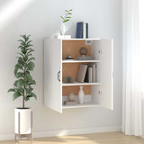 Vidaxl hangkast 69,5x34x90 cm bewerkt hout wit