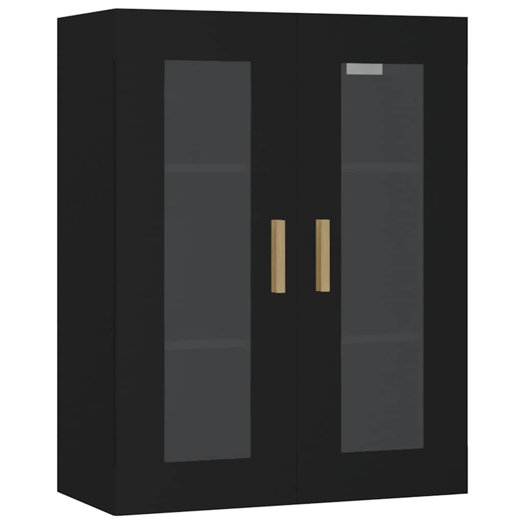 Vidaxl bovenkast 69,5x34x90 cm zwart